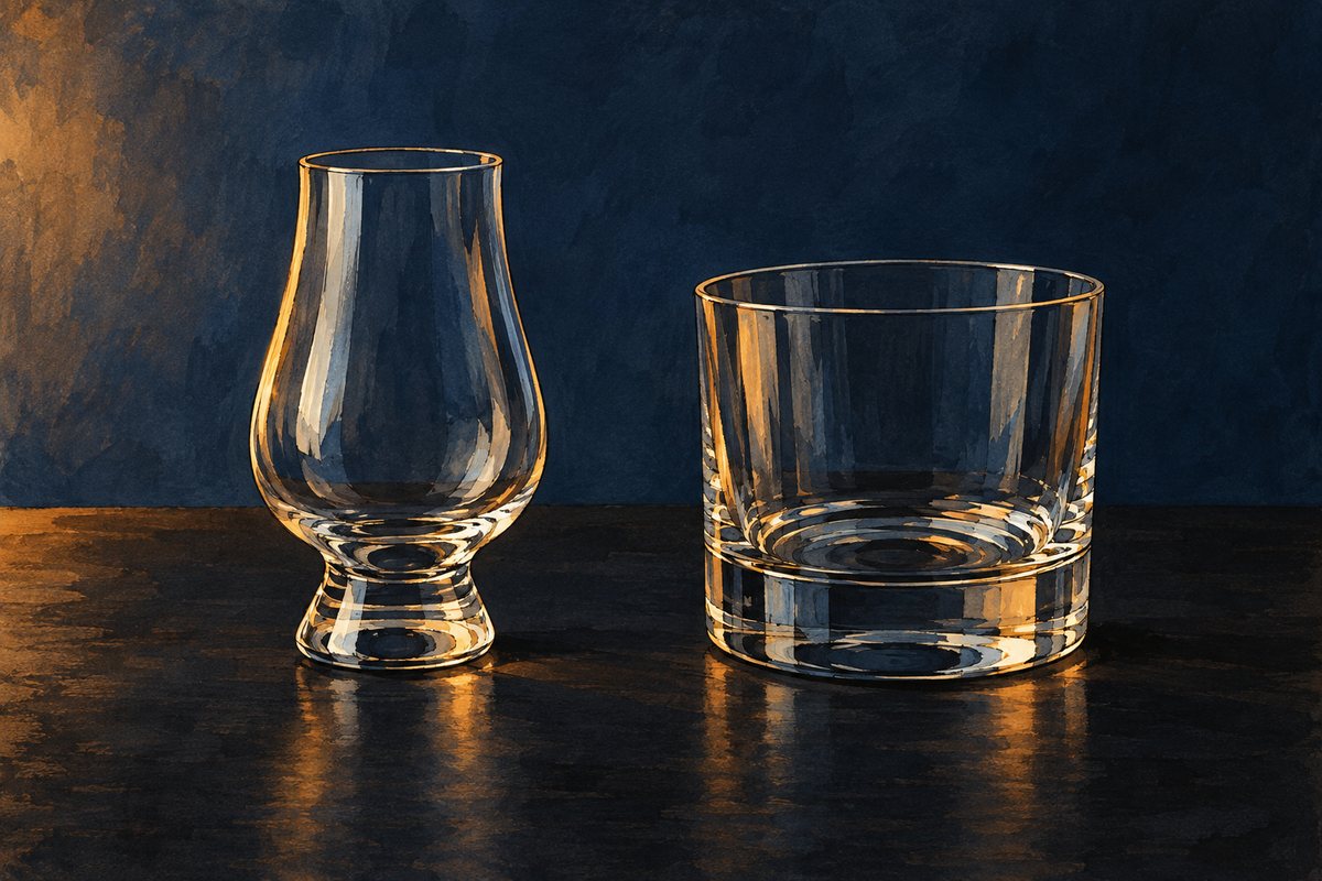 Nosingglas vs tumbler: vilket whiskyglas passar dig?